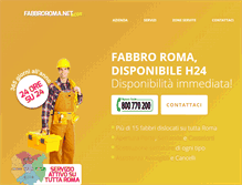 Tablet Screenshot of fabbroroma.net
